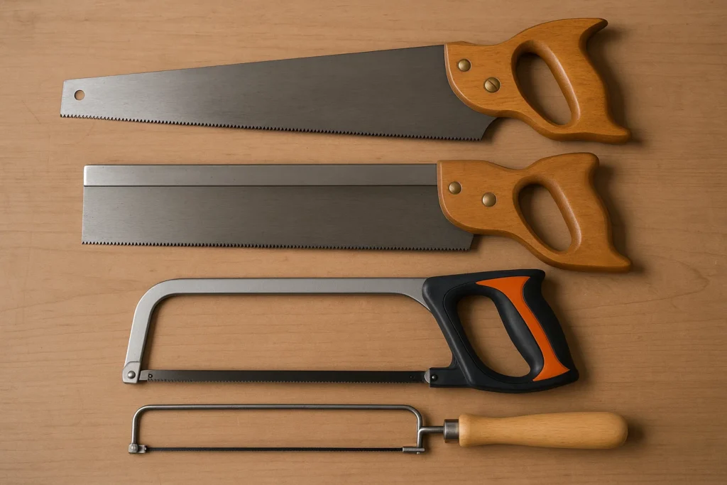 multiple hand saws